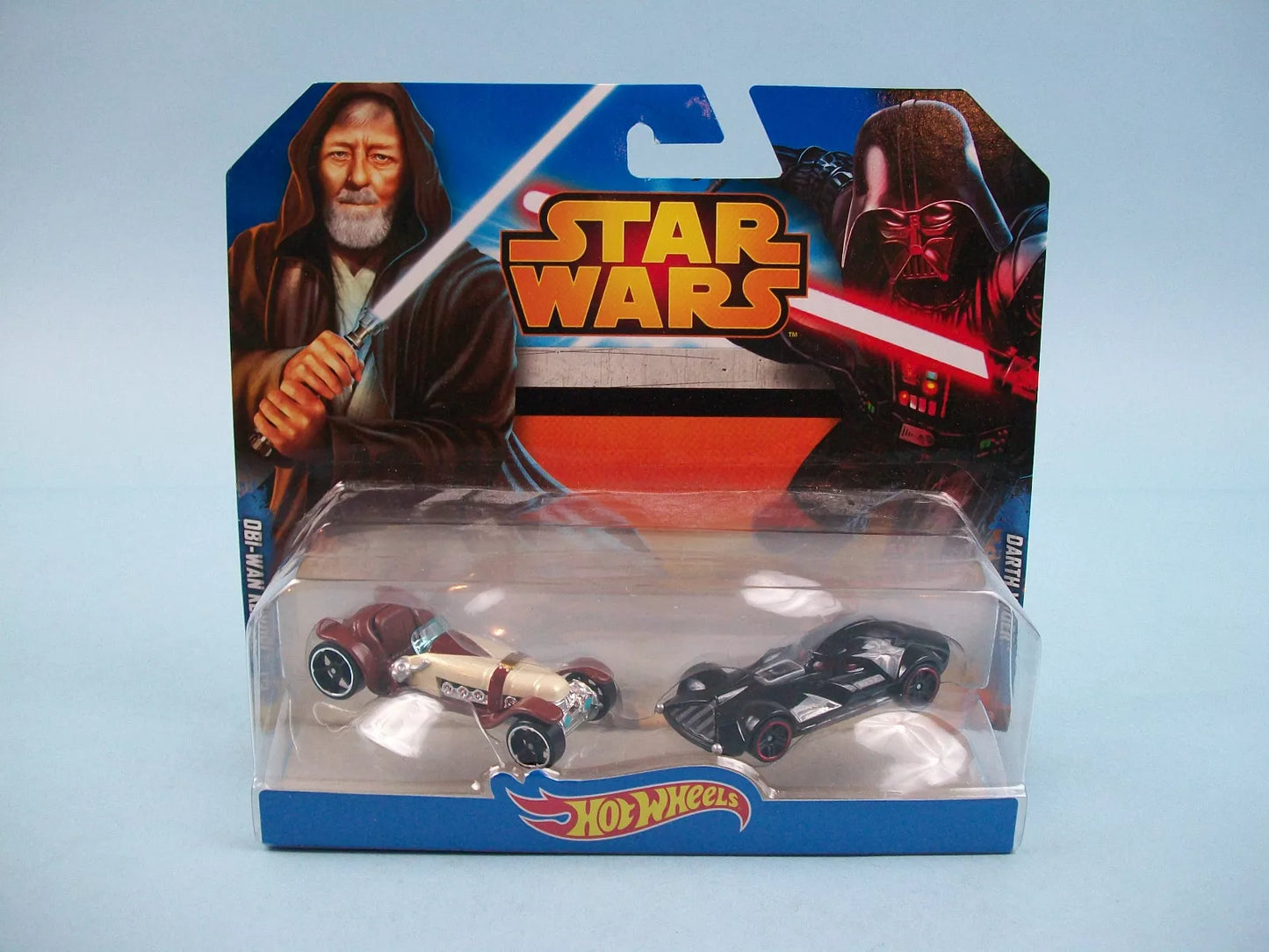 2014 Mattel Hot Wheels Star Wars 1:64 Scale Obi-Wan Kenobi VS Darth Vader