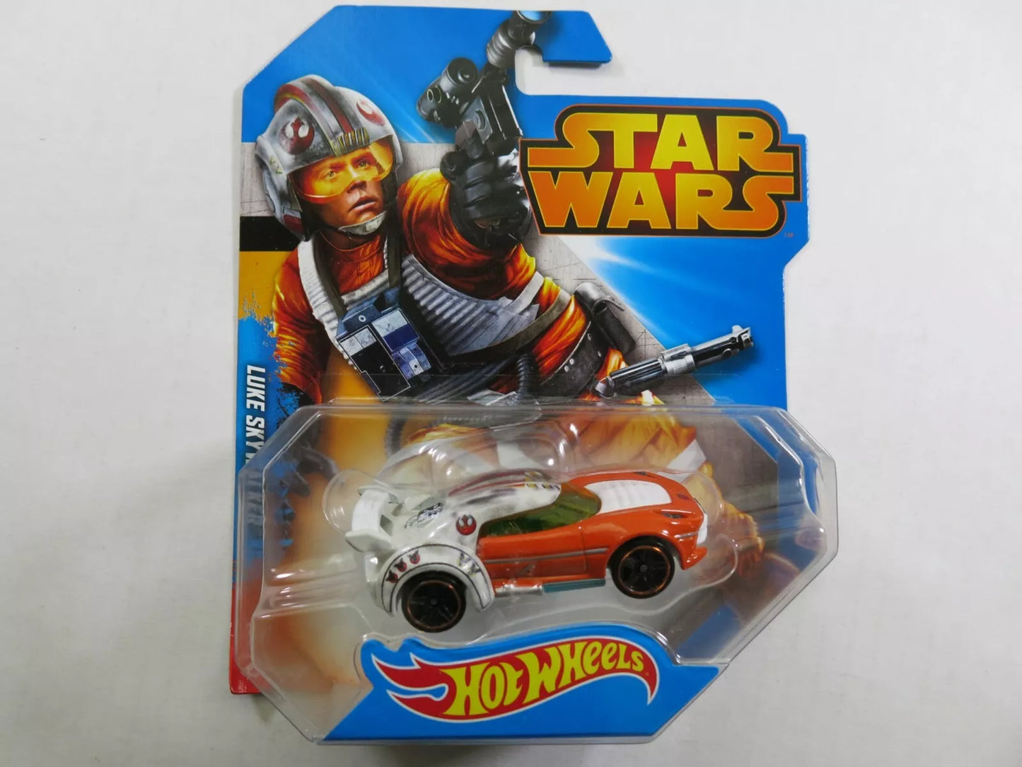 Hot Wheels Star Wars Luke Skywalker Character Car Die Cast