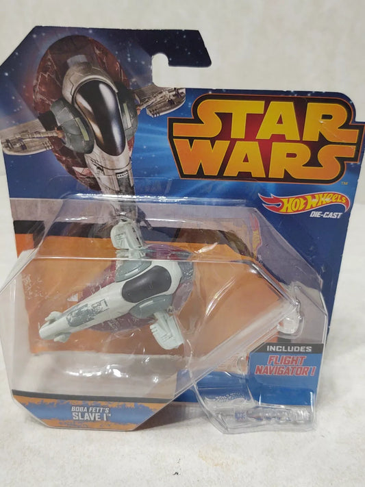 Hot Wheels Star Wars Die-cast Boba Fett Slave I