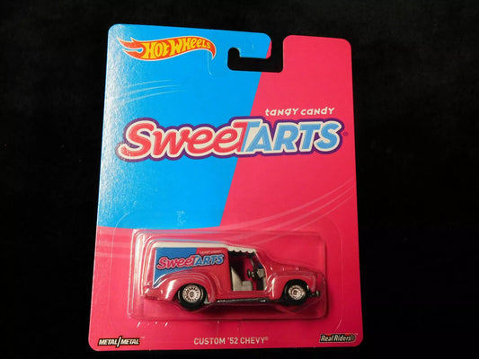 52 CHEVY HOT WHEELS METAL / METAL REAL RIDERS SWEET TARTS CANDY HOTWHEEL