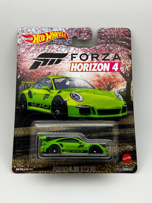 Hot Wheels Premium Forza Horizon 4 Porsche 911 GT3 RS