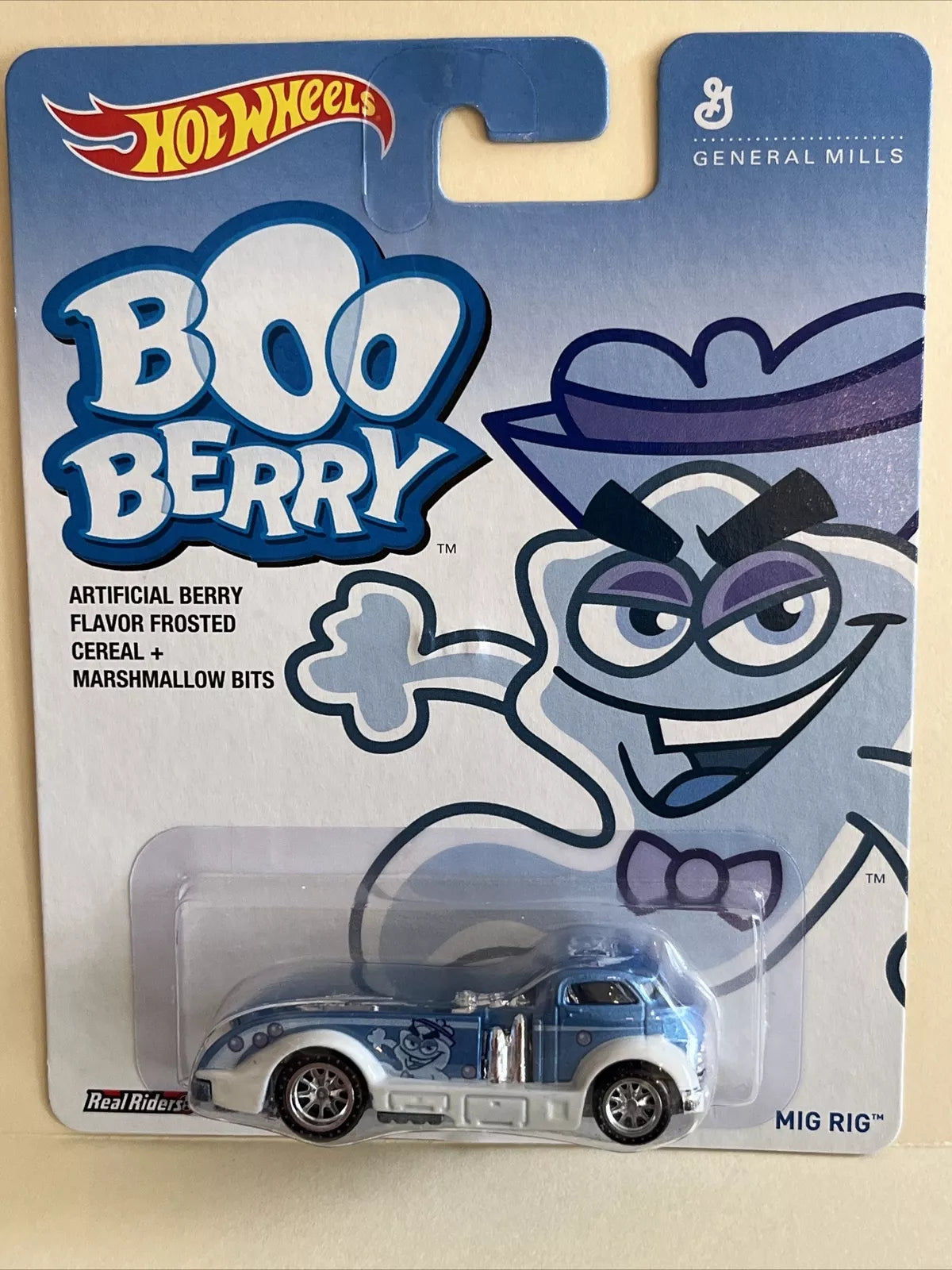 2013 Mattel Hot Wheels Limited Edition Boo Berry Mig Rig Real Riders