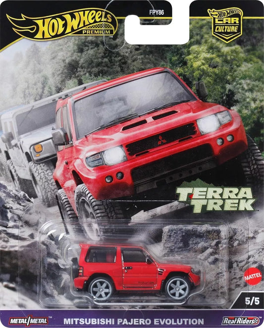 2024 Hot Wheels Premium Car Culture "Terra Trek" Mitsubishi Pajero Revolution