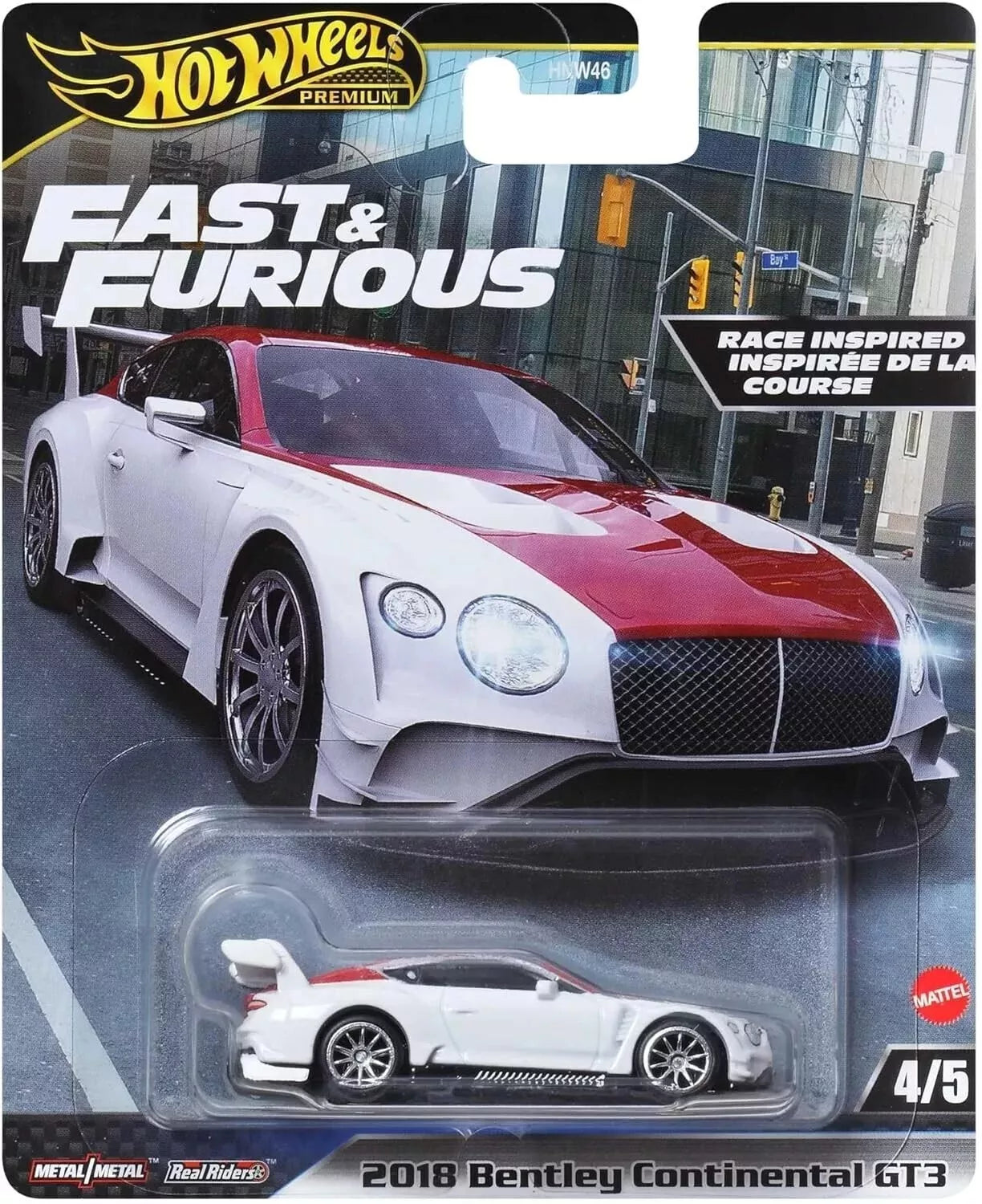 Hot Wheels Premium - Fast & Furious 2018 Bentley Continental GT3 - NEW IN STOCK!