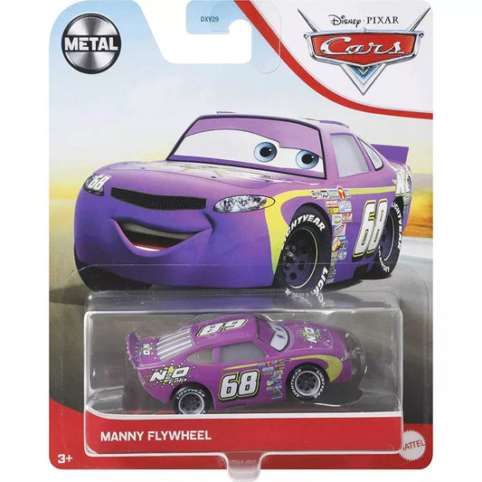 Mattel - Disney Pixar's Cars - Die-Cast Metal Vehicle - MANNY FLYWHEEL (GRR54)