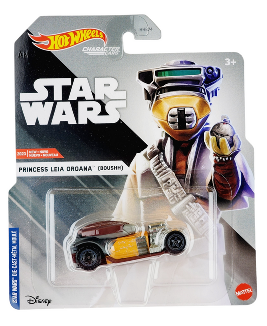 Hot Wheels Star Wars Princess Leia Organa Character Car Disney New Release 2023