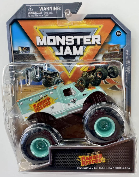 Monster Jam Truck RANGER RESCUE 1:64 2023 Series 32