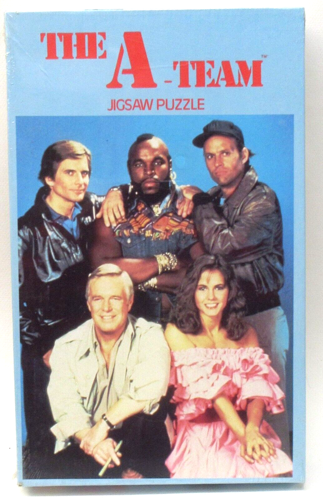 1983 APC THE A-TEAM 200 Piece 11" x 17" Jigsaw Puzzle Mr Mister T MINT SEALED