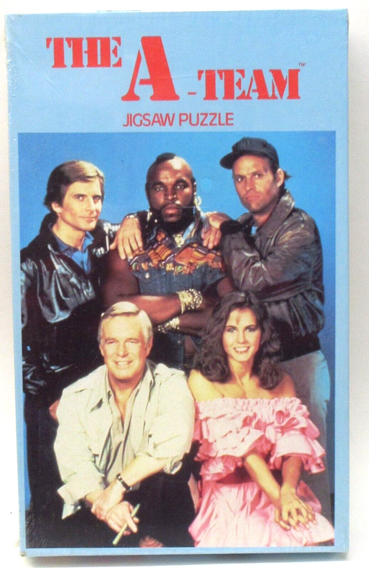 1983 APC THE A-TEAM 200 Piece 11" x 17" Jigsaw Puzzle Mr Mister T MINT SEALED