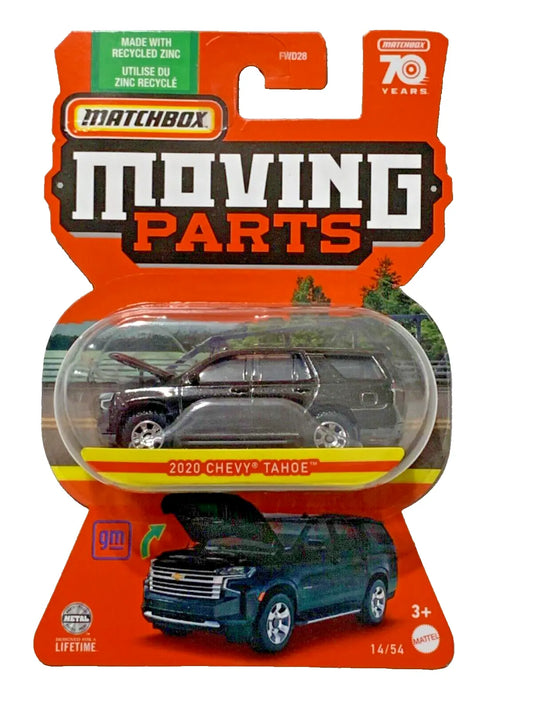 2023 Matchbox Moving Parts Black 2020 Chevy Tahoe