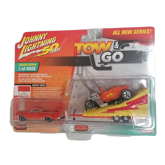 Johnny Lightning 1965 El Camino Tow & Go w/ Float Limited Edition