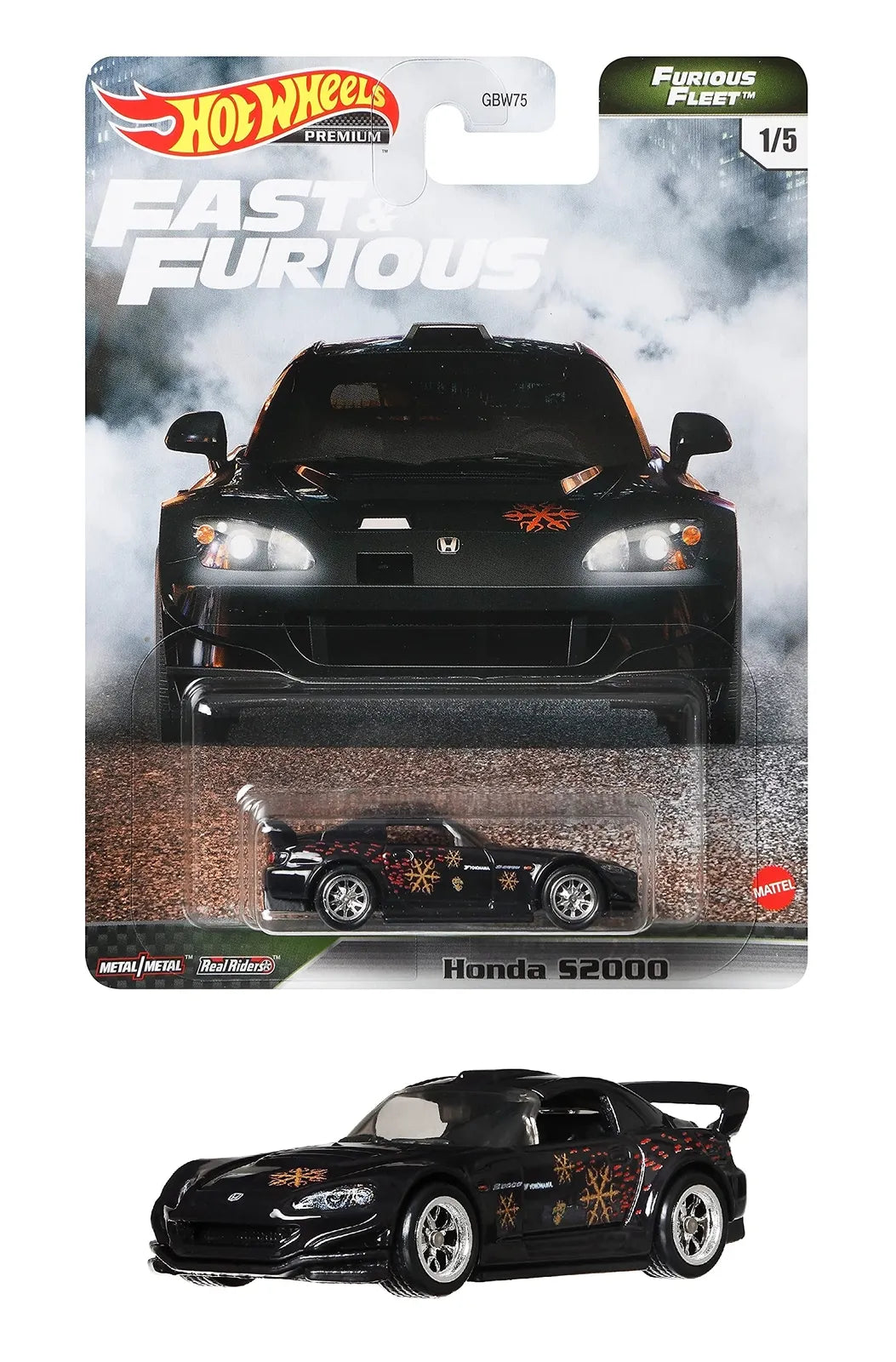 HOTWHEELS Fast And Furious Premium Furious Fleet Honda S2000 GRK60