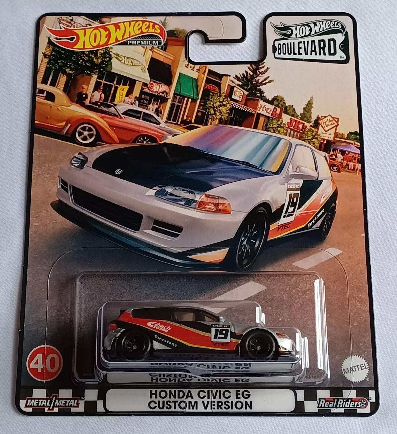 2021 HOT WHEELS PREMIUM *BOULEVARD* *HONDA CIVIC EG CUSTOM VERSION!