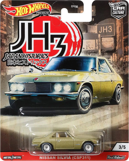 Hot Wheels Premium NISSAN SILVIA (CSP311) Japan Historics GJP85