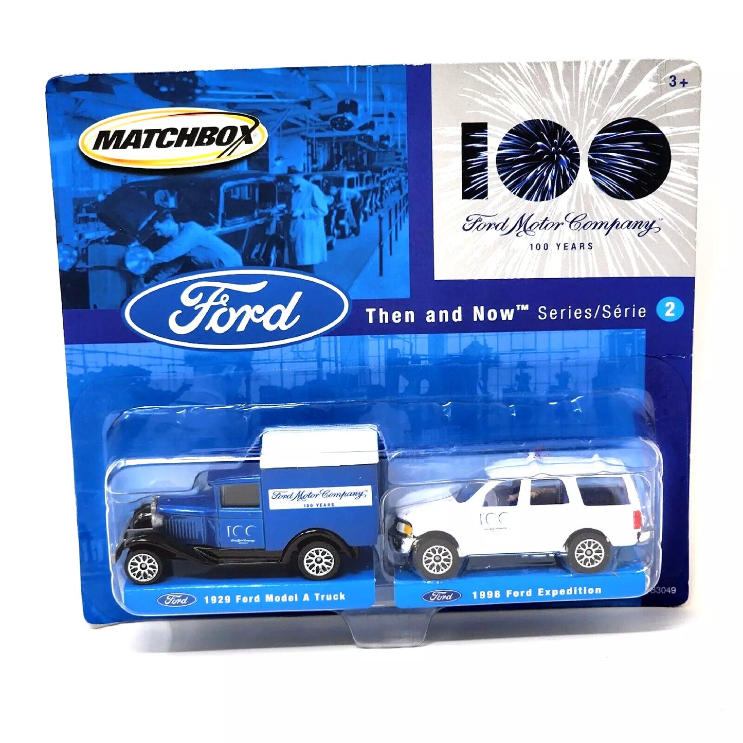 Matchbox Ford Then And Now Series 2 1929 Model A Truck 1998 Ford Expedition 2002