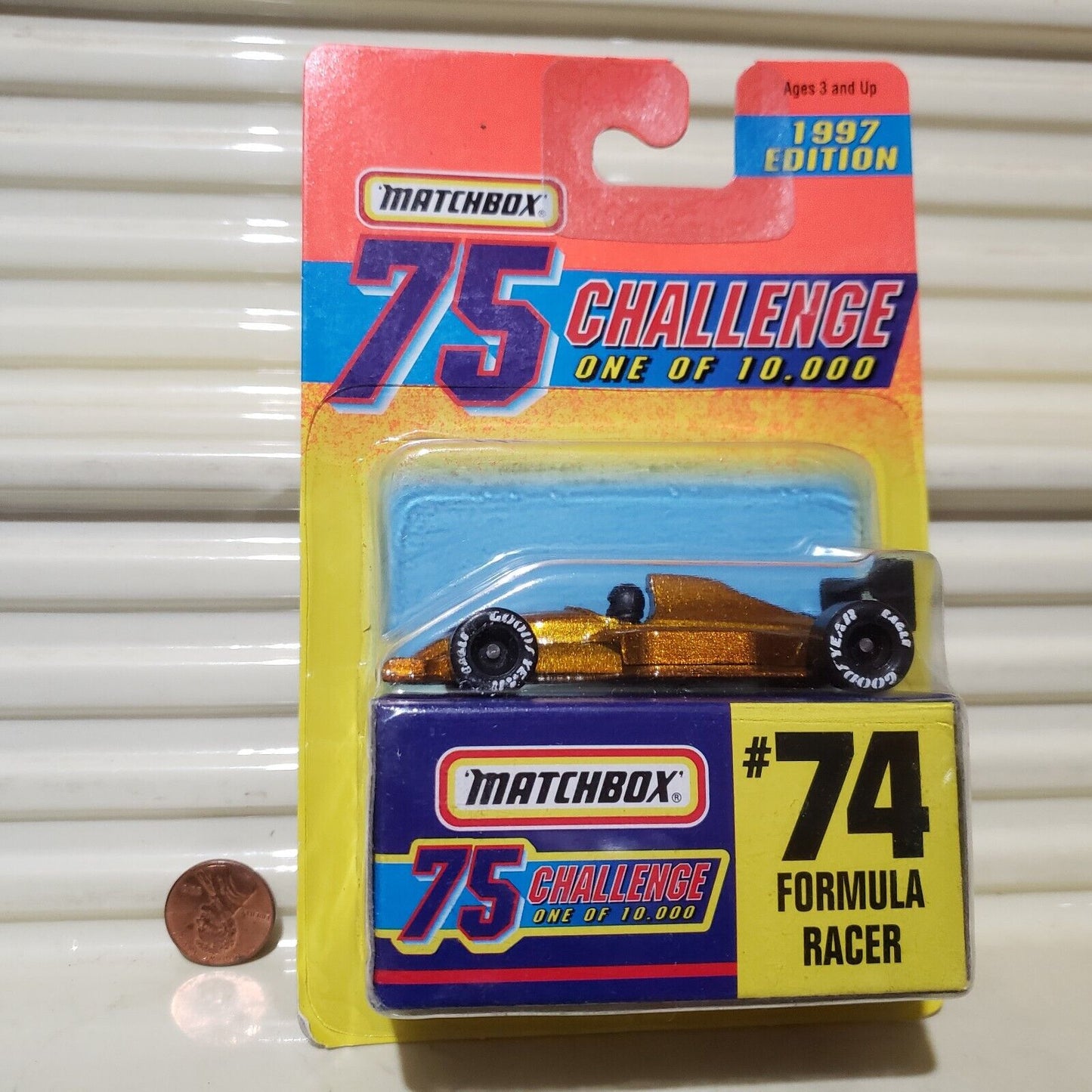 Matchbox 1997 Gold Challenge 75 #74 FORMULA RACER