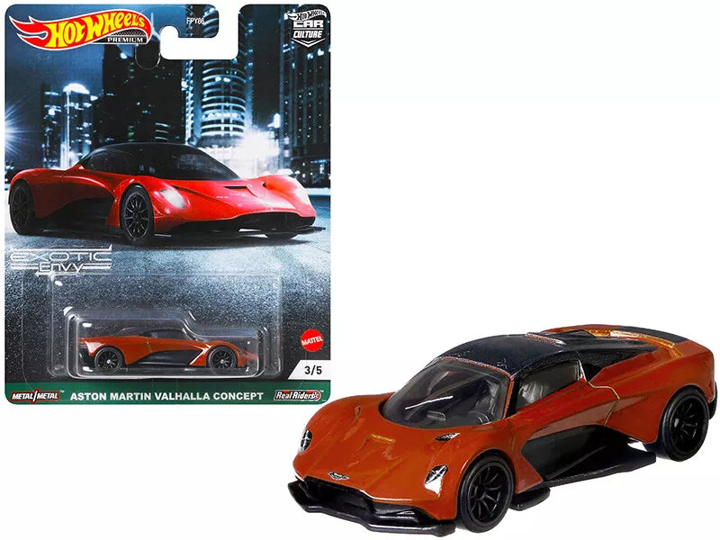 Aston Martin Valhalla Concept Exotic Envy Series Diecast Car Hot Wheels 1:64