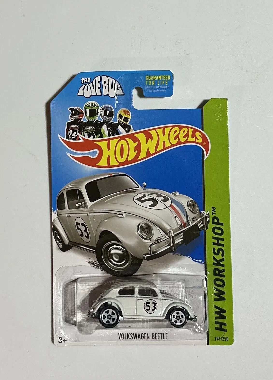 Hot Wheels Volkswagen Beetle Herbie The Love Bug Herbie HW Workshop B3