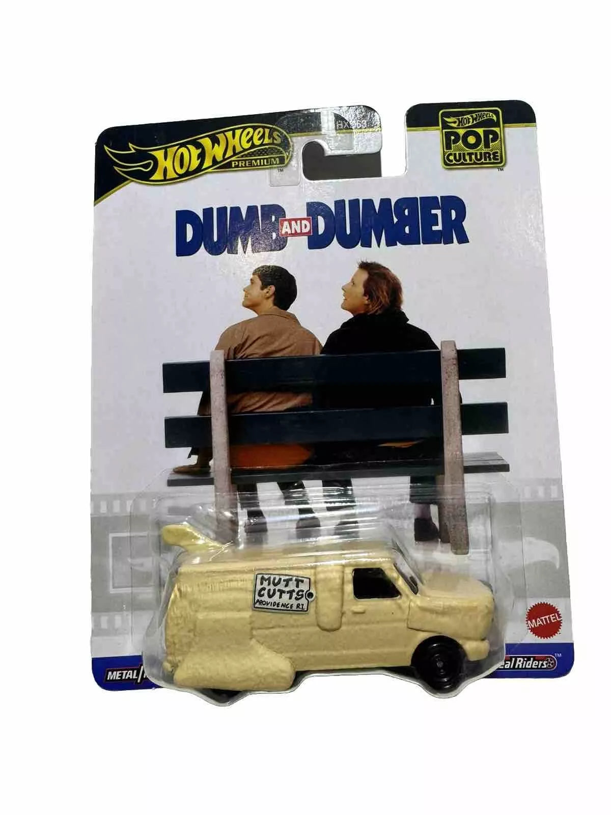 Hot Wheels Premium Pop Culture Dumb and Dumber Mutt Cutts Van Dog