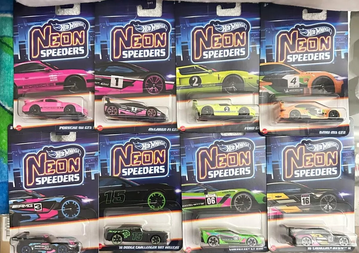 Hot Wheels~ NEON SPEEDERS