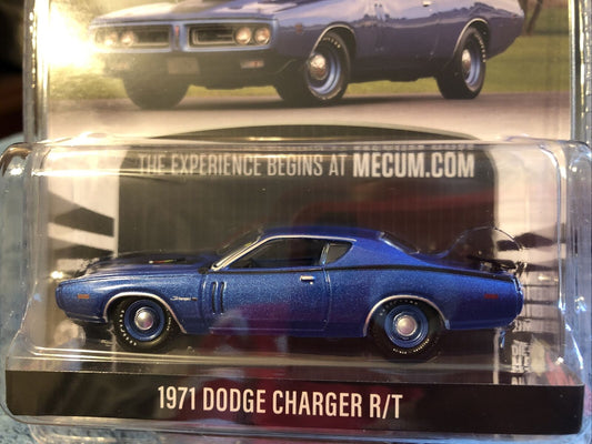 2021 Greenlight 1971 Dodge Charger R/T 1/64 Adult Collectible 426 Hemi Mopar Power MECUM AUCTIONS