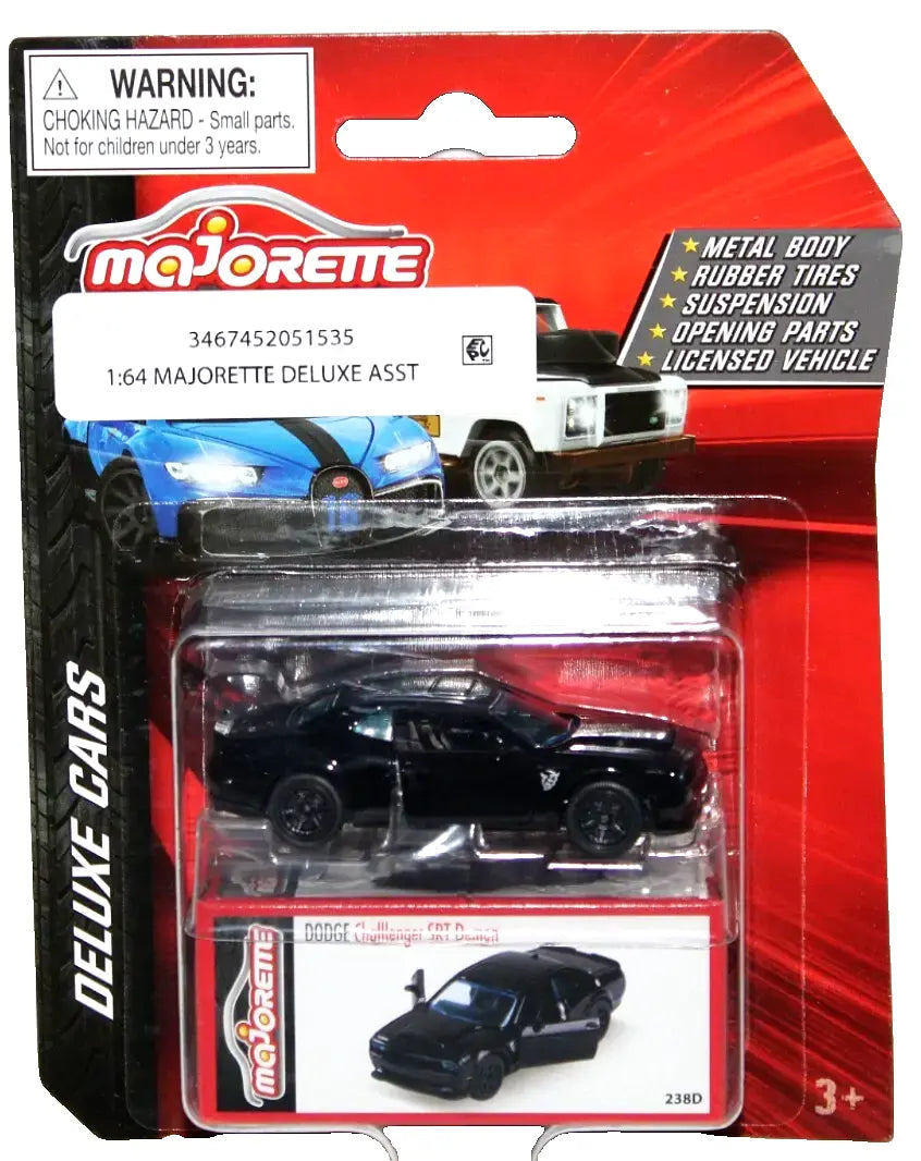 MAJORETTE Deluxe Cars 1:64 Dodge Challenger SRT Demon