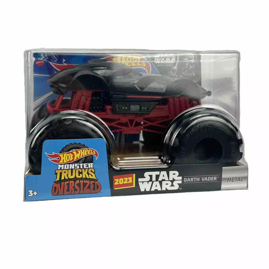 Hot Wheels Monster Trucks Oversized 1:24 Scale 2023 Star Wars Darth Vader NEW