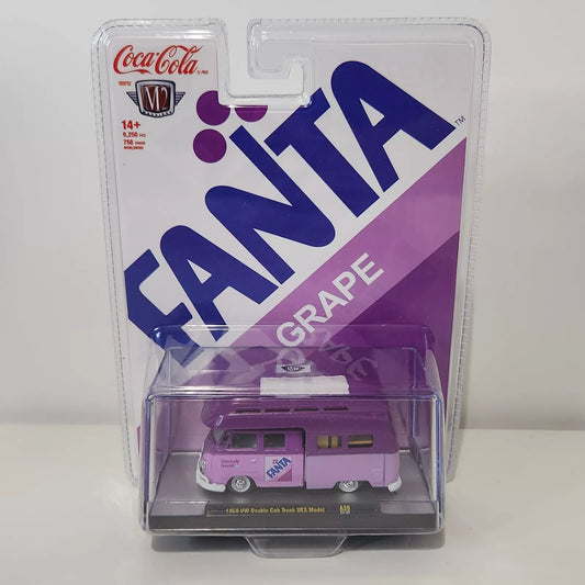 VW Truck M2 Machines 1959 Fanta, Double Cab USA Model Grape Theme A39