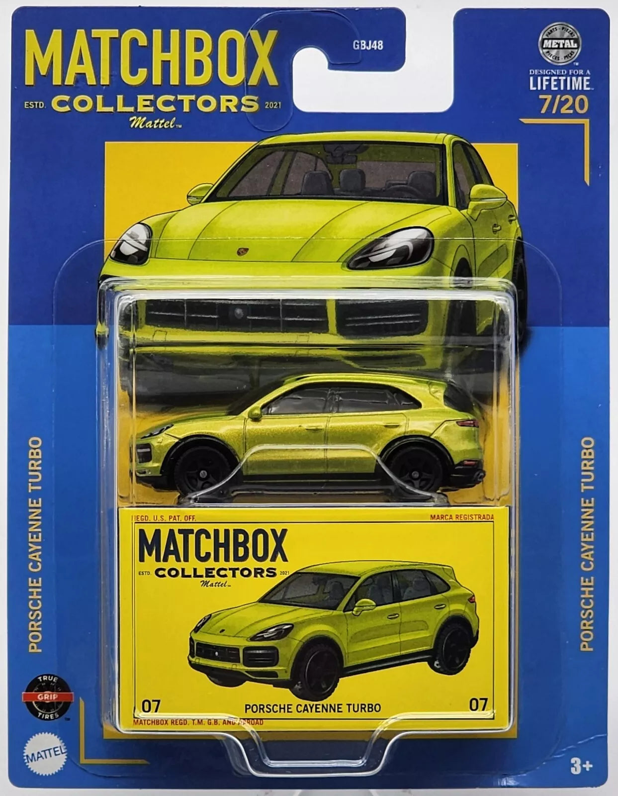 MATCHBOX 2023 COLLECTORS SERIES METAL PORSCHE CAYENNE TURBO