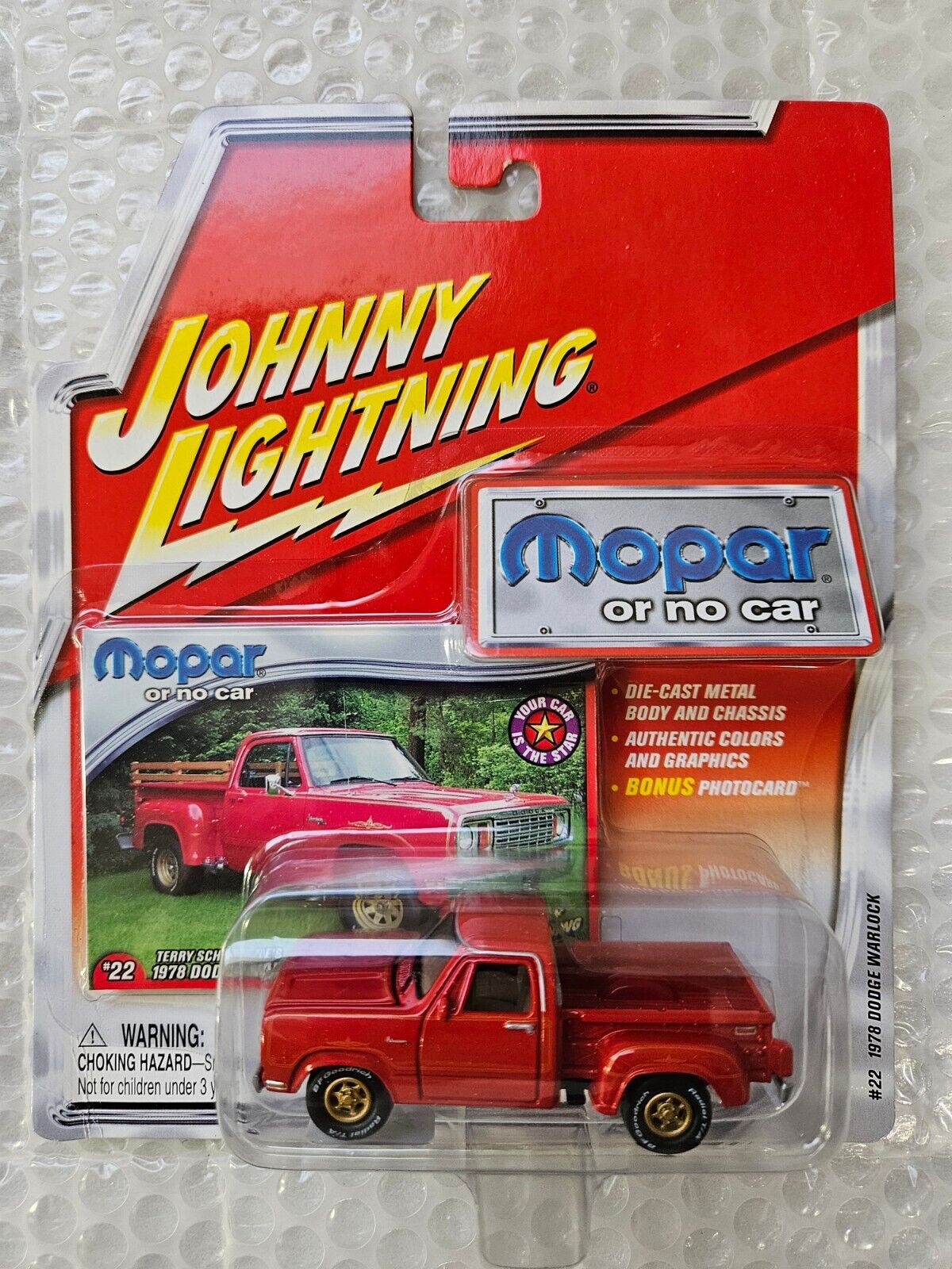 1978 DODGE WARLOCK Mopar Or No Car #22 by Johnny Lightning