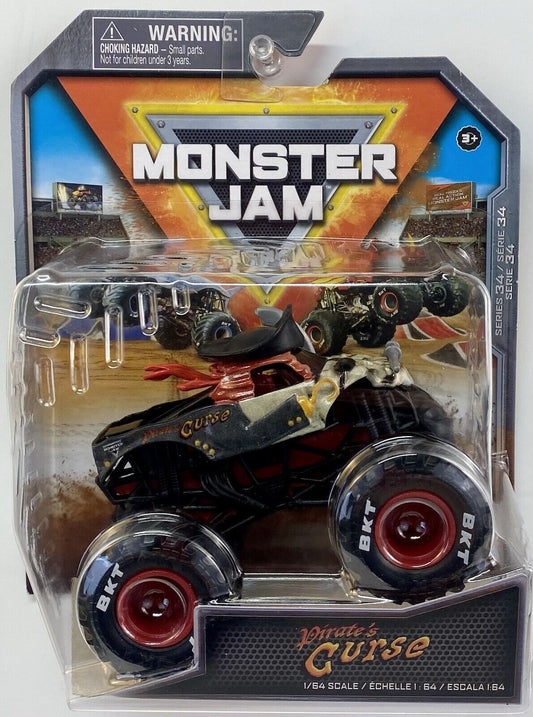 Monster Jam Truck PIRATE'S CURSE 1:64 2024 Series 34 Legacy Trucks