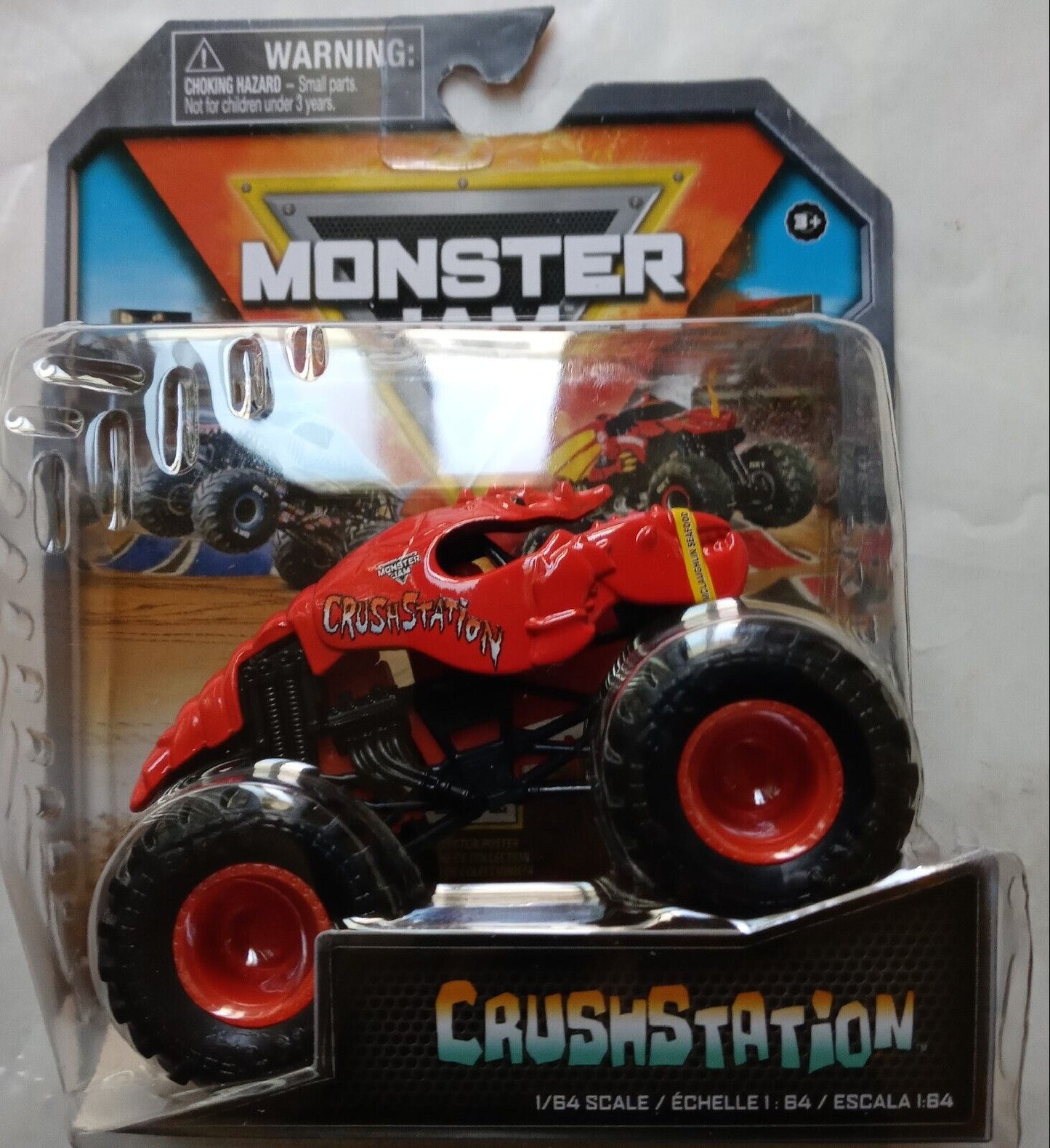 NEW Monster Jam Crushstation Spin Master Series 34