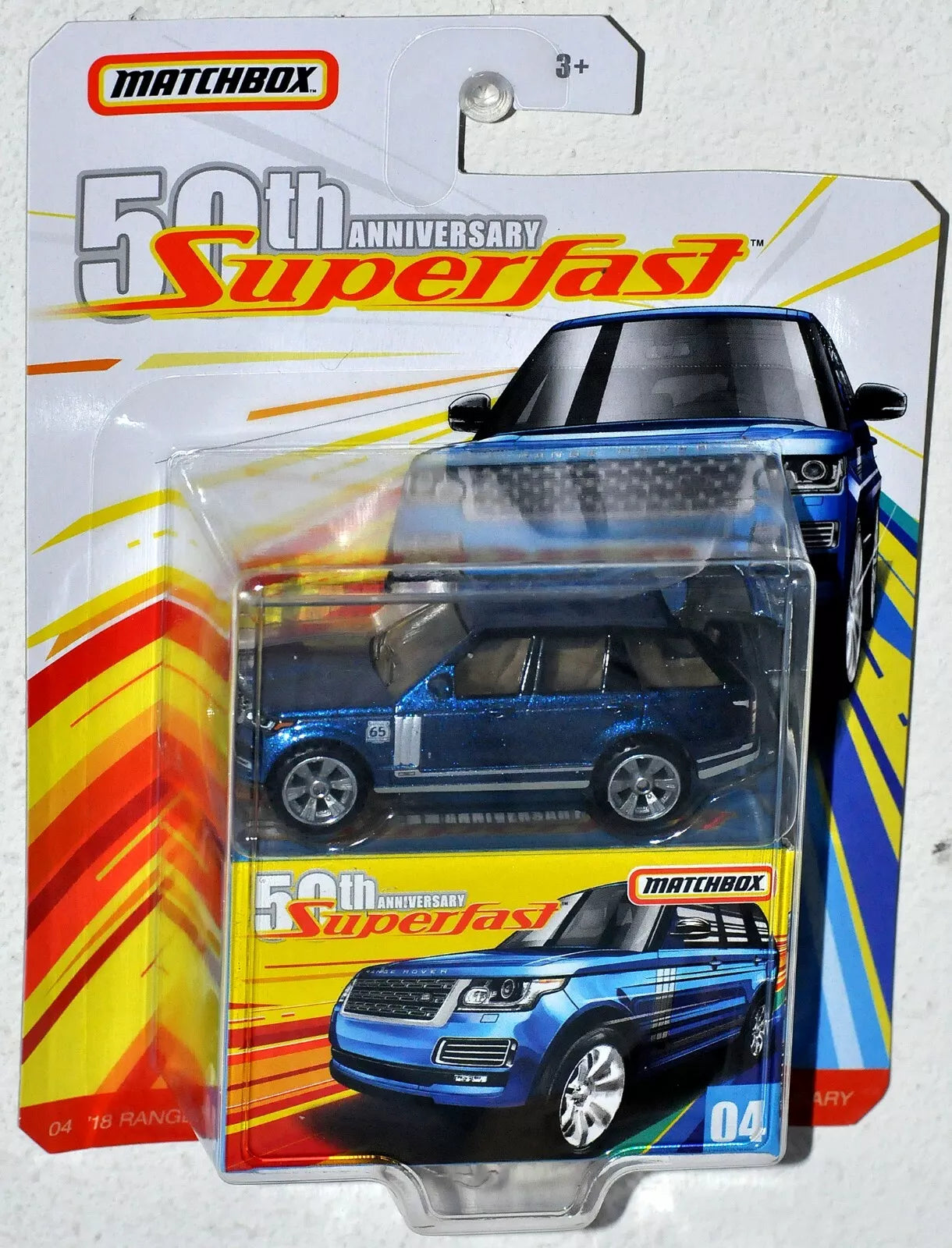 Matchbox 50th Superfast #4 2018 Range Rover LWB MOC 2019 GGD24 Opening Tailgate