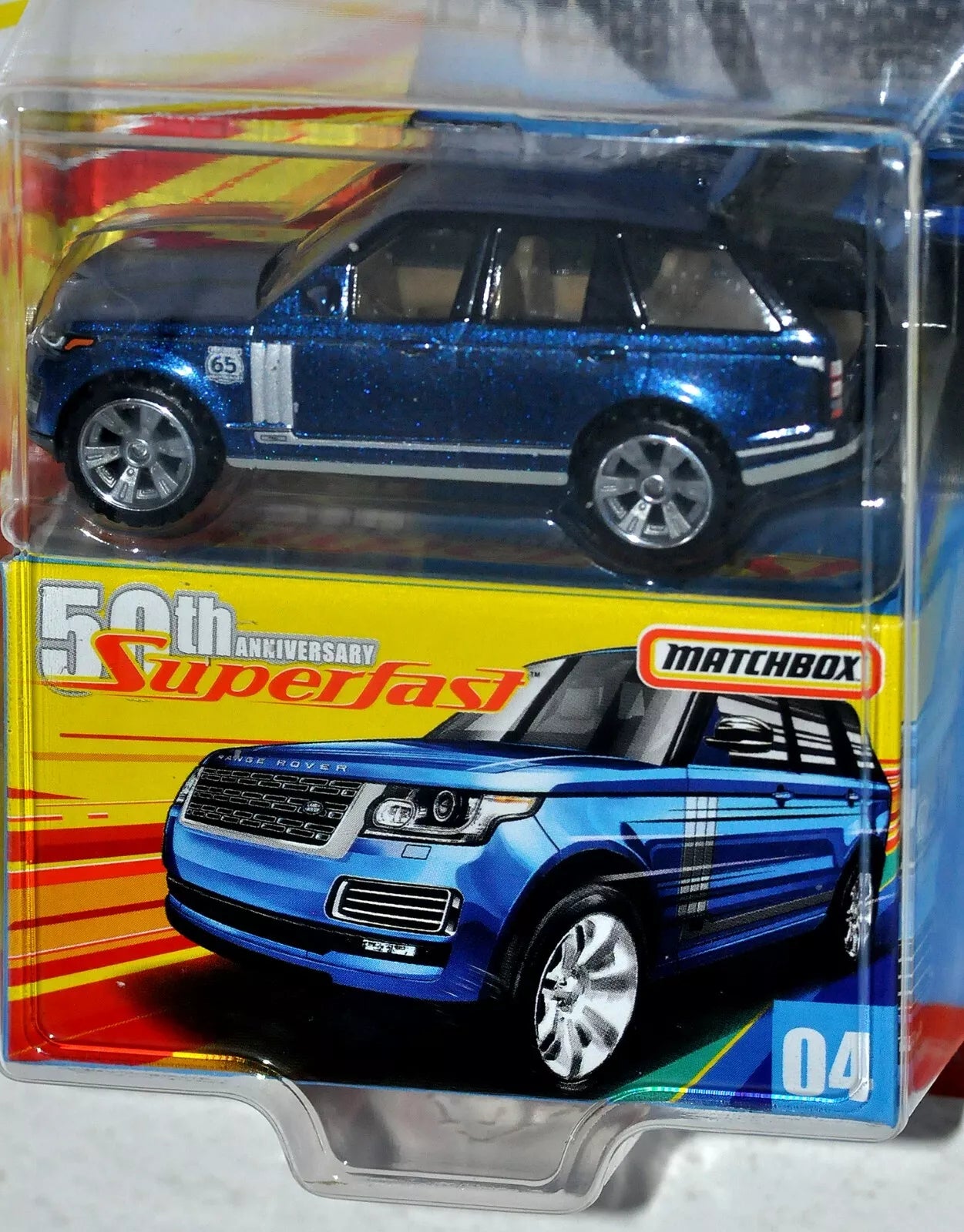 Matchbox 50th Superfast #4 2018 Range Rover LWB MOC 2019 GGD24 Opening Tailgate