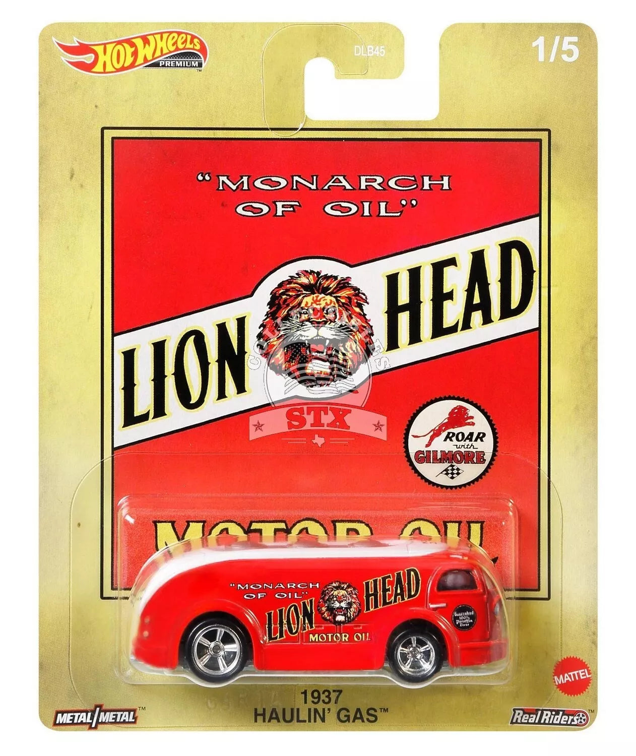 2020 Hot Wheels Premium - Lion Head Motor Oil - 1937 Haulin' Gas (GRL37)