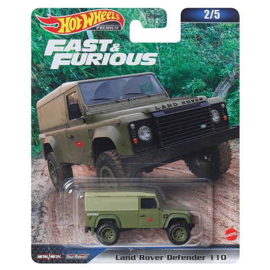 Hot Wheels Premium - 2023 Fast & Furious 2/5 Land Rover Defender 110