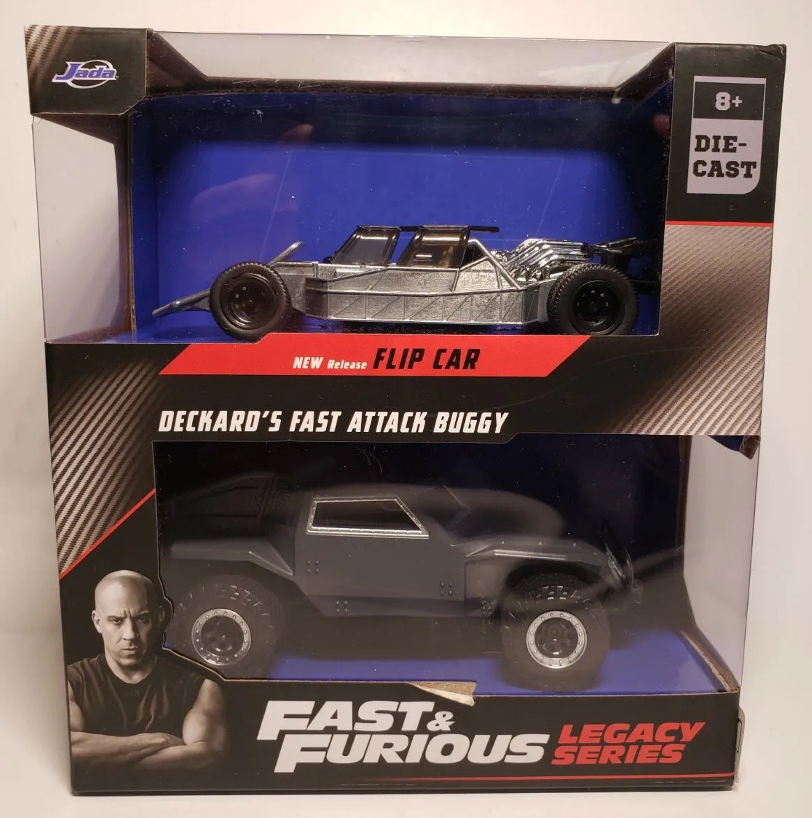 Fast & the Furious Flip Car & Deckard's Fast Attack Buggy 1:32 *NEW RELEASE!