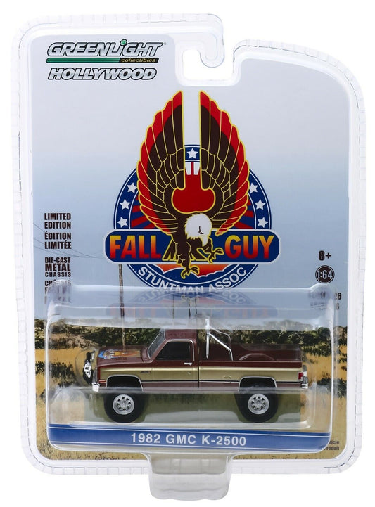 1:64 GreenLight *HOLLYWOOD 26* Fall Guy Stunt Man 1982 GMC K-2500