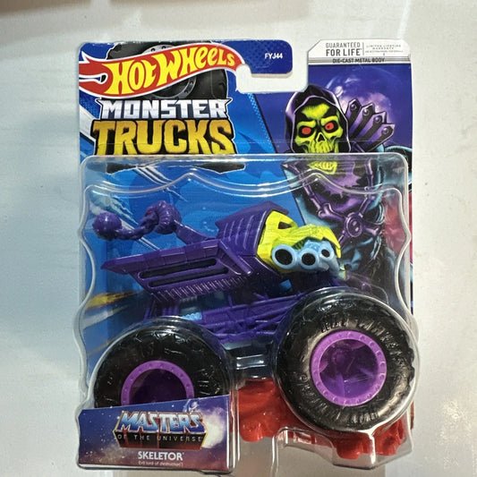 NEW 2023 Hot Wheels Monster Trucks 1:64 Skeletor Masters Of The Universe