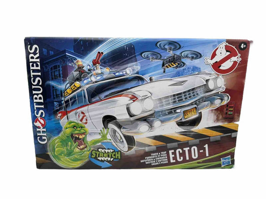 Ghostbusters Ecto-1 Ecto-Stretch Tech w Slimer Figure Frozen Empire Hasbro 2024!