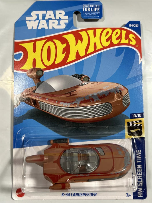 Hot Wheels Star Wars X-34 Landspeeder Brown #138 - 2023 HW Screen Time