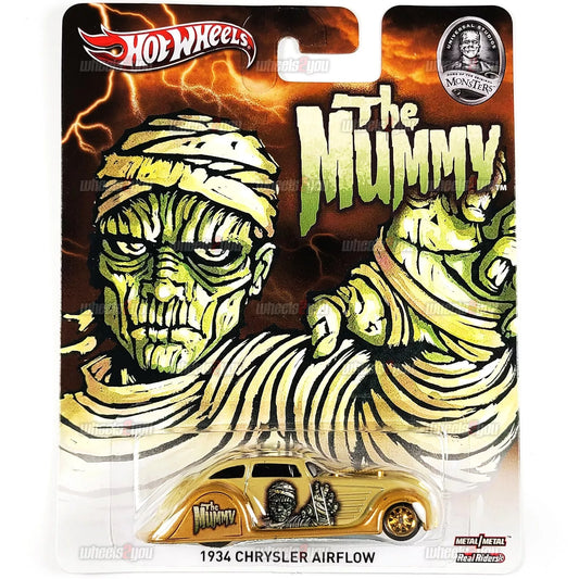 1934 CHRYSLER AIRFLOW The Mummy- 2013 Hot Wheels Pop Culture MONSTERS 1:64 X8356