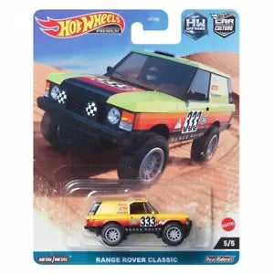 Hot Wheels Range Rover Classic Car Culture Off Road 1:64 Scale Die-cast Model