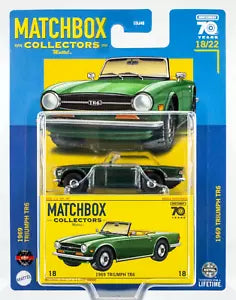 2023 Matchbox Collectors #18 1969 Triumph TR6 BRITISH RACING GREEN