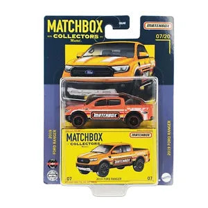 MATCHBOX Collectors 2019 Ford Ranger Orange Pickup Truck GRK25 2021