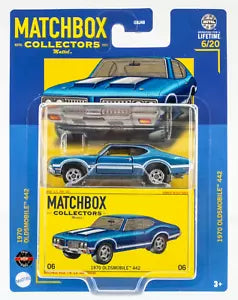 2024 Matchbox Collectors #06 1970 Oldsmobile™ 442 AEGEAN AQUA POLY