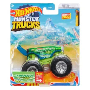 Hot Wheels Monster Trucks Carbonator XXL 1:64 Scale Die-cast Cars Model Toys