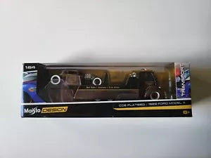 Maisto Design 1:64 Scale Transport COE Flatbed w/ 1929 Ford Model A