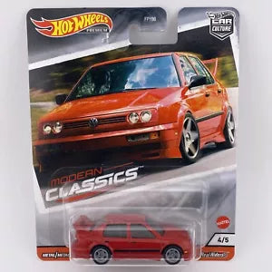 Volkswagen Jetta MK3 - Red - Hot Wheels - Modern Classics 4 of 5