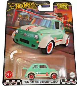 '60's Fiat 500D Modificado Hot Wheels Boulevard Premium New in Package GJT68